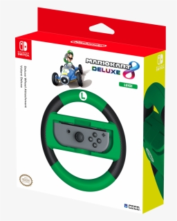 Luigi Themed Mario Kart 8 Deluxe Wheel"  Srcset="data - Nintendo Switch Stuur Mario, HD Png Download, Free Download
